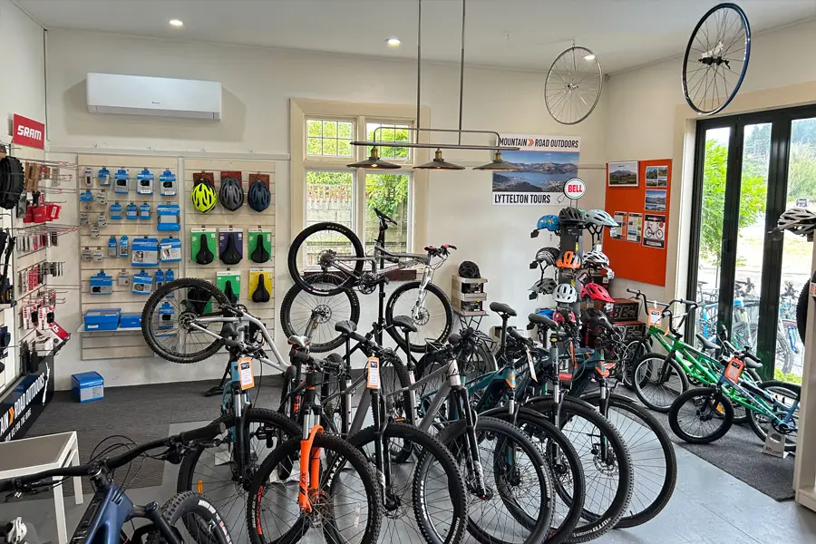 Mountain To Road Cycles Shop Interior